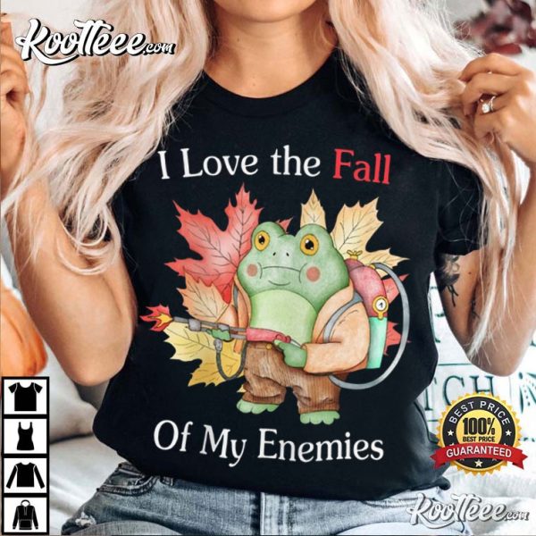 Fall Of Enemies Frog Meme T-Shirt