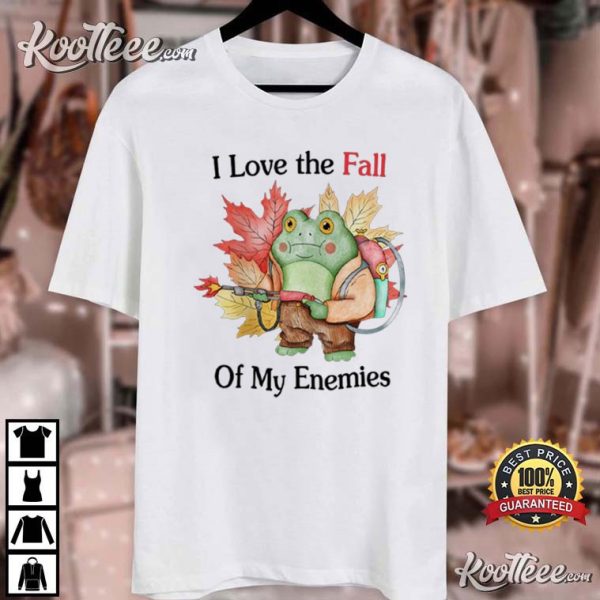 Fall Of Enemies Frog Meme T-Shirt