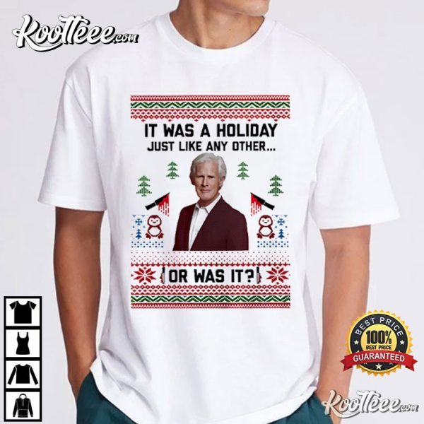 Keith Morrison True Crime Ugly Christmas T-Shirt