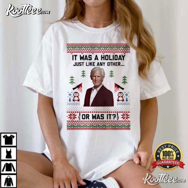 Keith Morrison True Crime Ugly Christmas T-Shirt