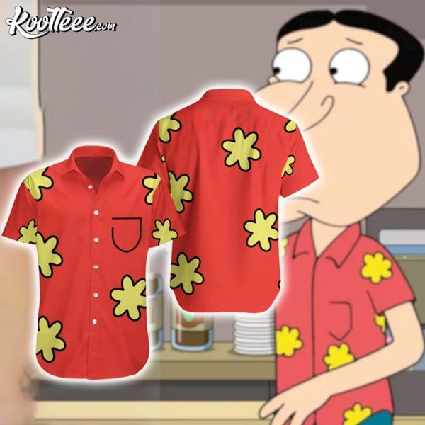 Glenn Quagmire Family Guy Hawaiian Shirt