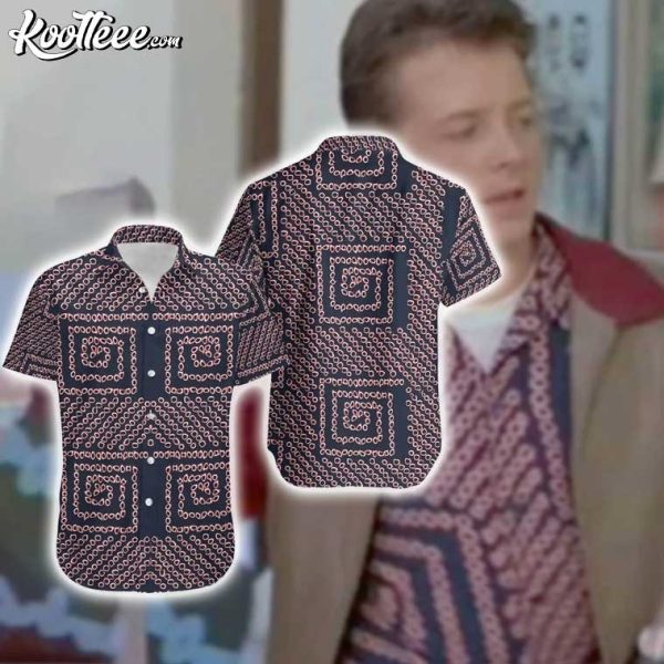 Marty McFly Back To The Future Hawaiian Shirt