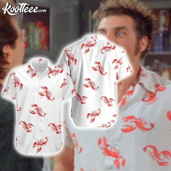 Lobster Seinfeld Cosmo Kramer Hawaiian Shirt