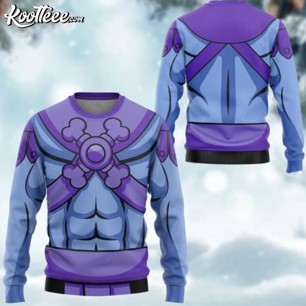 Skeletor Cosplay Masters Of The Universe Ugly Christmas Sweater