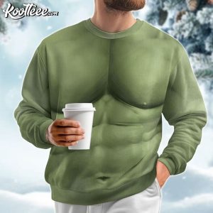 The Incredible Hulk Cosplay Ugly Christmas Sweater The Incredible Hulk Cosplay Ugly Christmas Sweater (2)