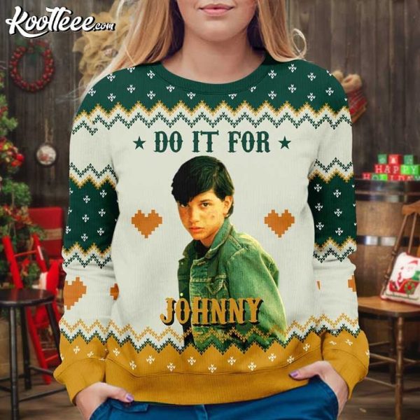 The Outsiders Dallas Winston Do It For Johnny Christmas Ugly Sweater