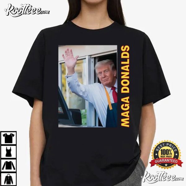 Trump McDonalds Pennsylvania Political Humor T-Shirt