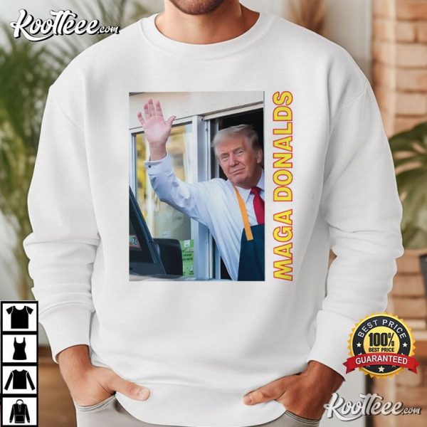 Trump McDonalds Pennsylvania Political Humor T-Shirt