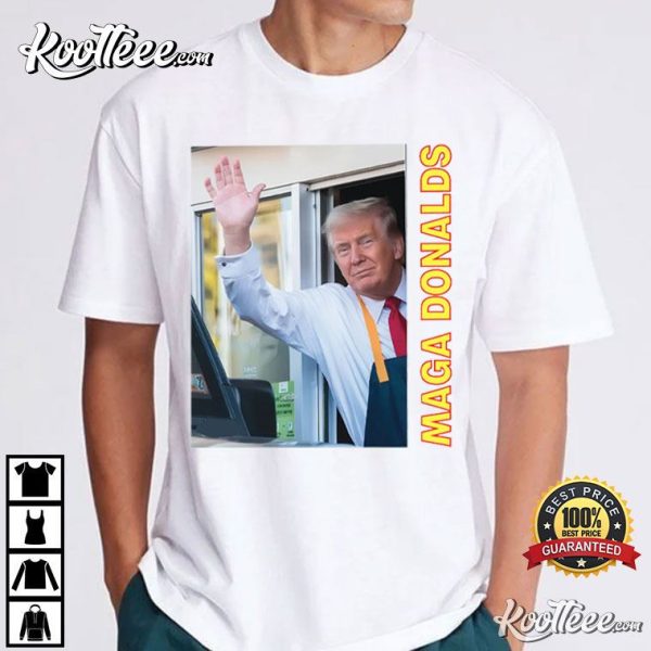 Trump McDonalds Pennsylvania Political Humor T-Shirt