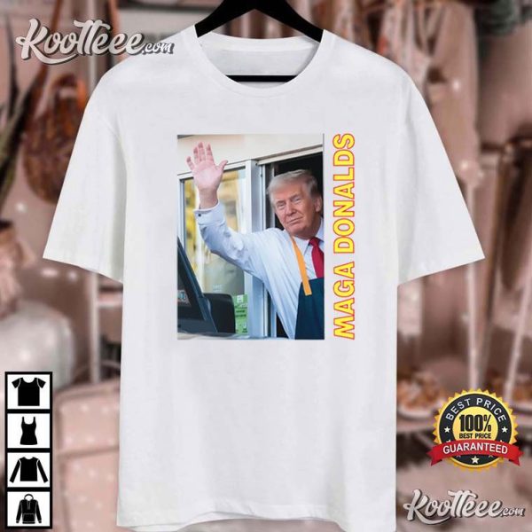 Trump McDonalds Pennsylvania Political Humor T-Shirt