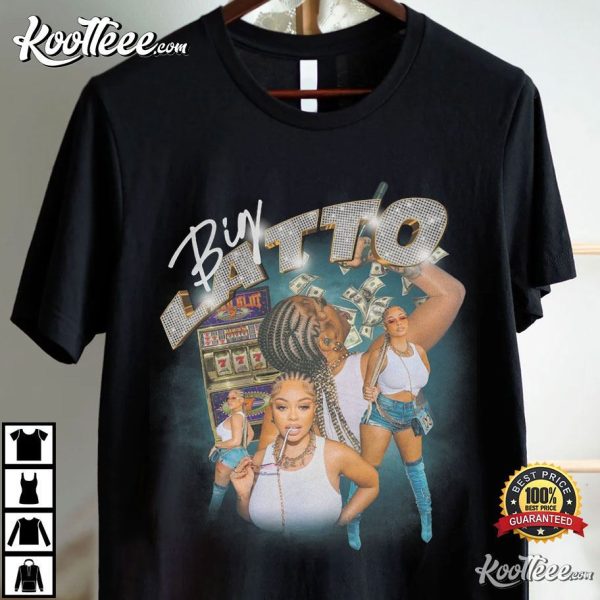 Big Latto Vintage 90s Style T-Shirt