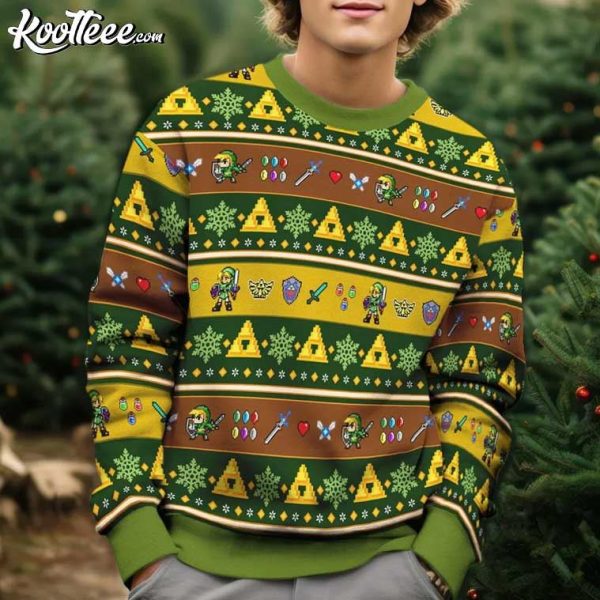 Legend Of Zelda Link Ugly Christmas Sweater