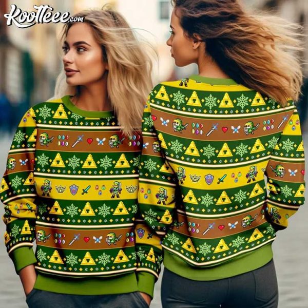 Legend Of Zelda Link Ugly Christmas Sweater