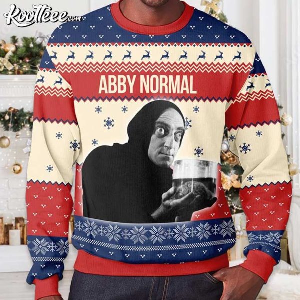 Young Frankenstein Abby Normal Christmas Ugly Sweater