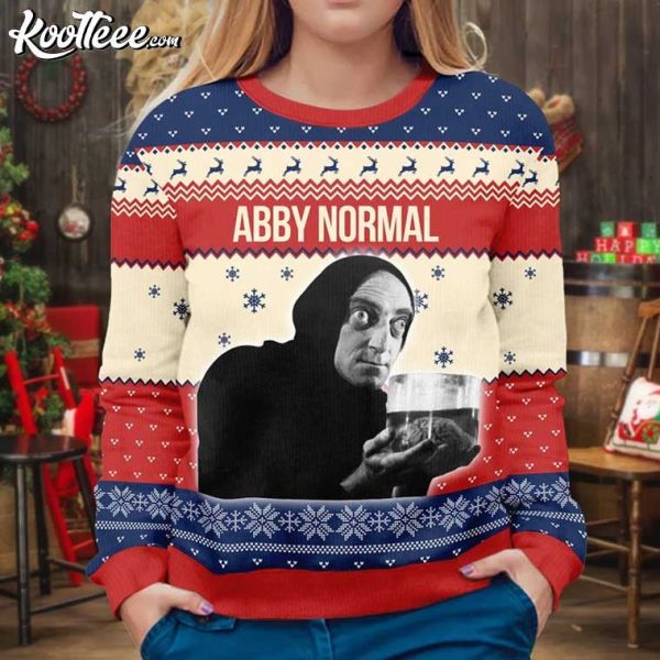 Young Frankenstein Abby Normal Christmas Ugly Sweater