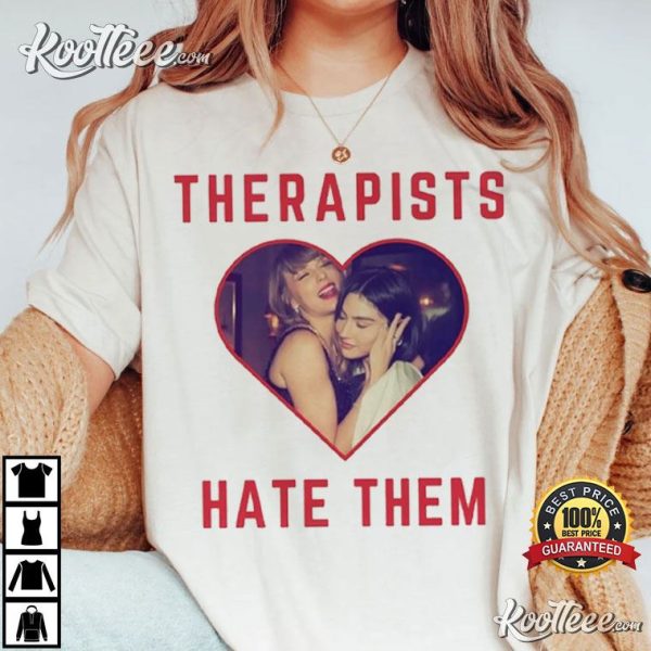 Gracie Taylor Therapists Hate Them Swiftie T-Shirt