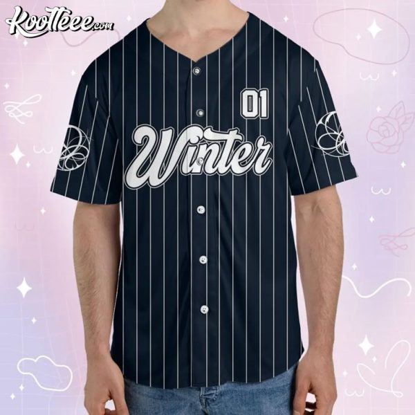 Winter Aespa Armageddon Album Baseball Jersey