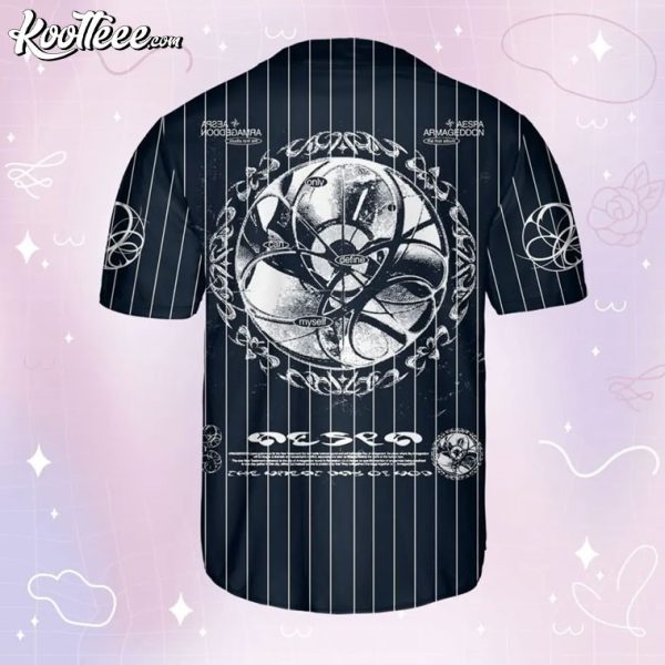 Winter Aespa Armageddon Album Baseball Jersey