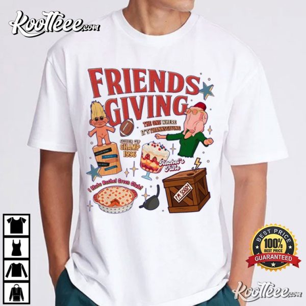 Friendsgiving Holiday Gift For Friends Fans T-Shirt