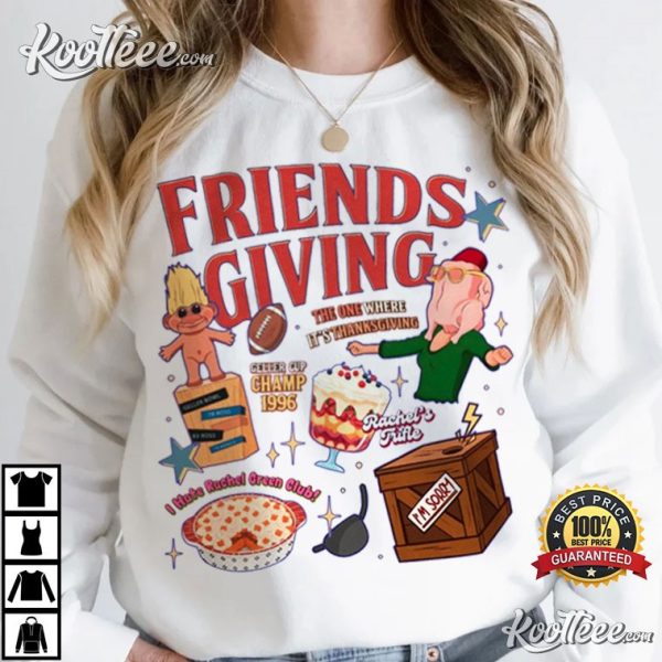 Friendsgiving Holiday Gift For Friends Fans T-Shirt