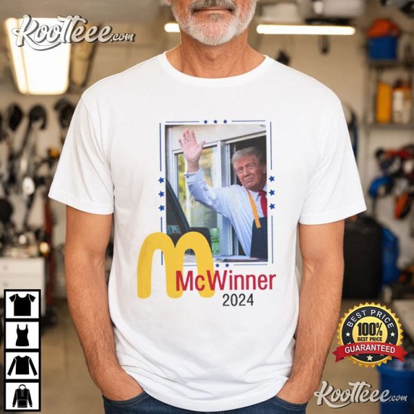 Funny Donald Trump McWinner 2024 T-Shirt