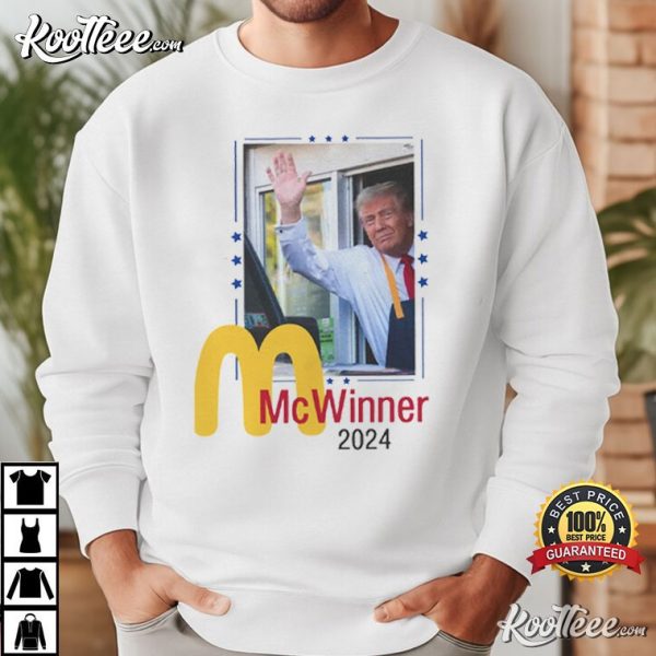 Funny Donald Trump McWinner 2024 T-Shirt