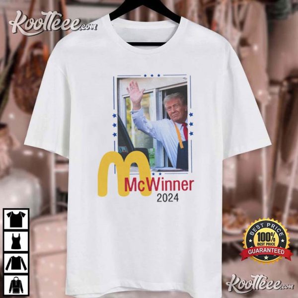 Funny Donald Trump McWinner 2024 T-Shirt