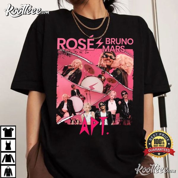 APT Rose x Bruno Mars Graphic Rosie T-Shirt