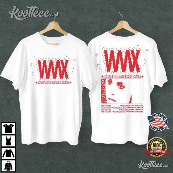 Waax Home For The Holidays November 2024 T-Shirt