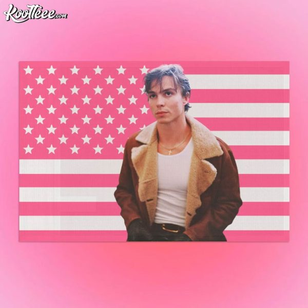 Nicholas Chavez Pink USA Flag