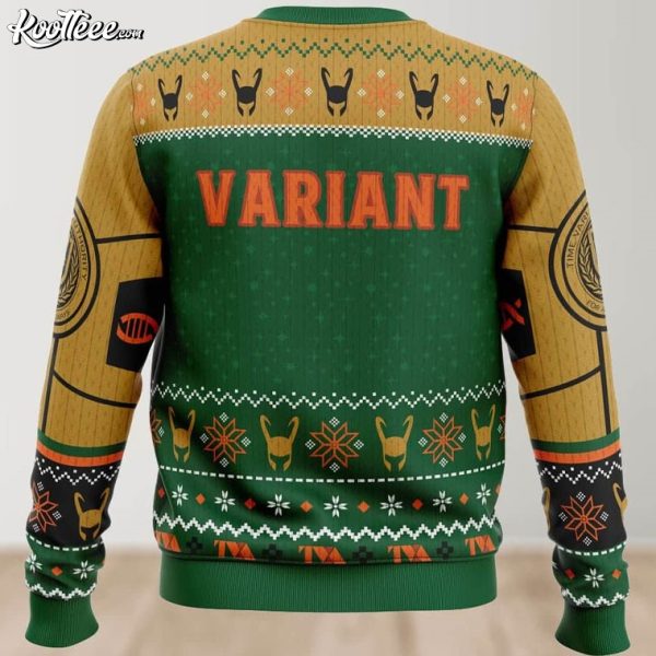 Loki The Christmas Variant Ugly Christmas Sweater