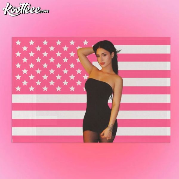 Leah Kateb Love Island Pink US Flag