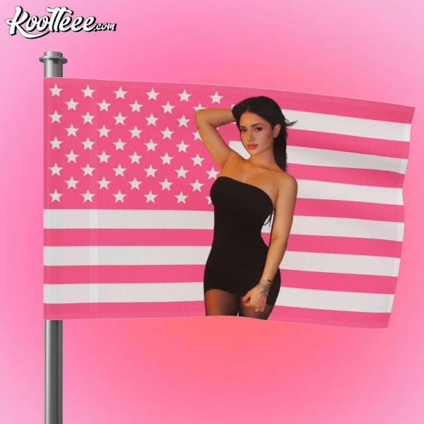 Leah Kateb Love Island Pink US Flag