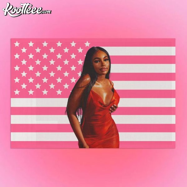 Jana Craig Love Island Season 6 Pink US Flag