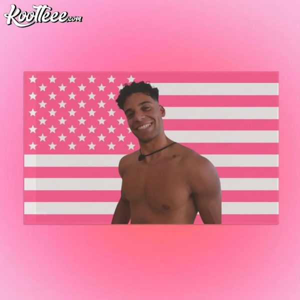 Kenny Rodriguez Love Island Season 6 Pink US Flag