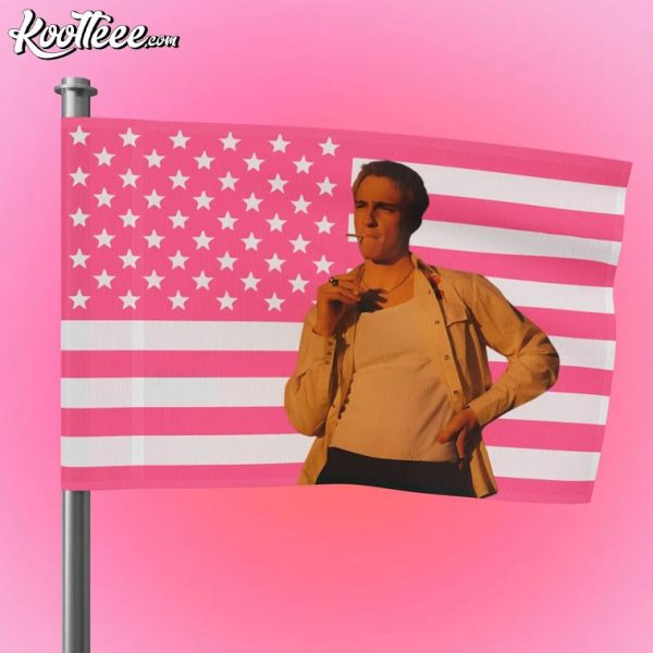 Drew Starkey Pink US Flag