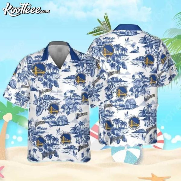 Golden State Warriors Hawaiian Shirt