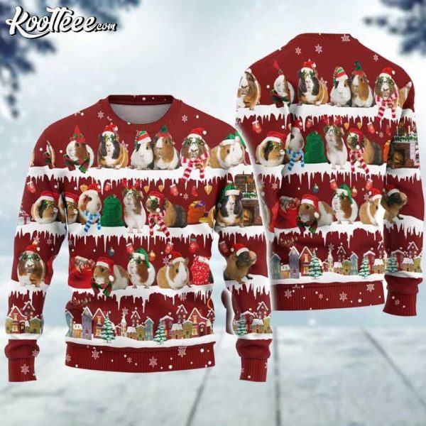 Guinea Pig Holiday Gift Ugly Christmas Sweater