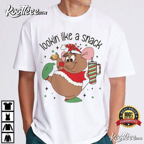 Gus Cinderella Lookin Like A Snack Christmas T-Shirt