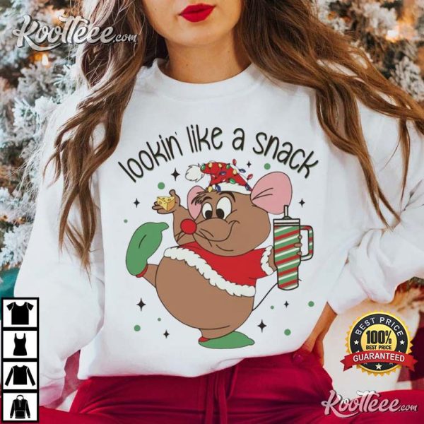 Gus Cinderella Lookin Like A Snack Christmas T-Shirt