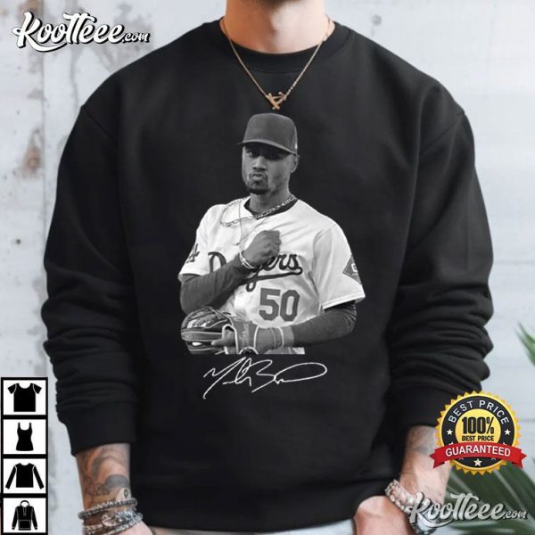 Mookie Betts Los Angeles Dodgers Retro T-Shirt