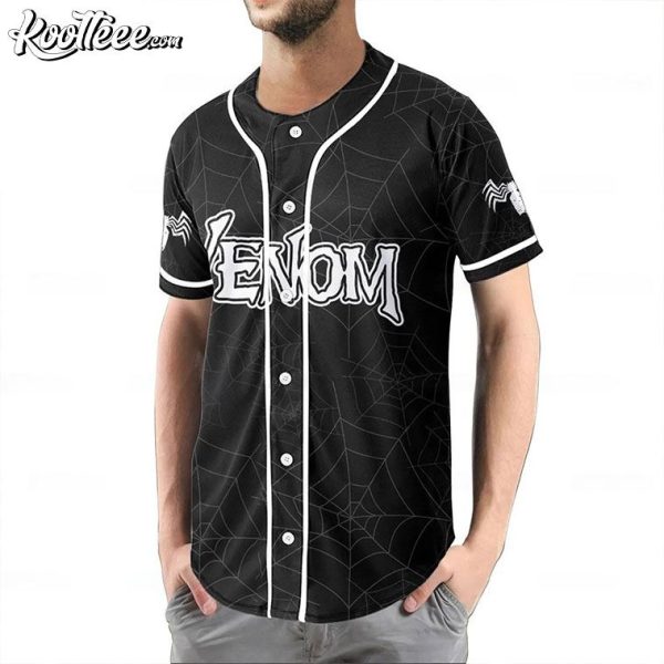 Venom Marvel Lover Gift Baseball Jersey