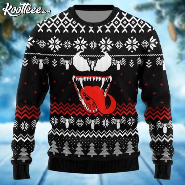 Venom Marvel Holiday Ugly Christmas Sweater