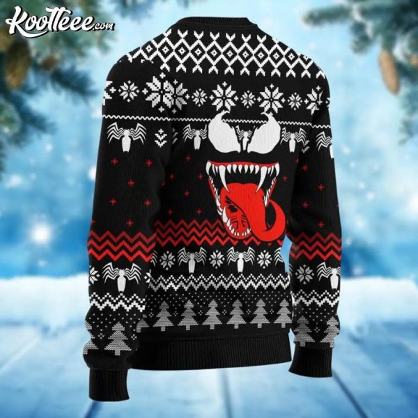 Venom Marvel Holiday Ugly Christmas Sweater