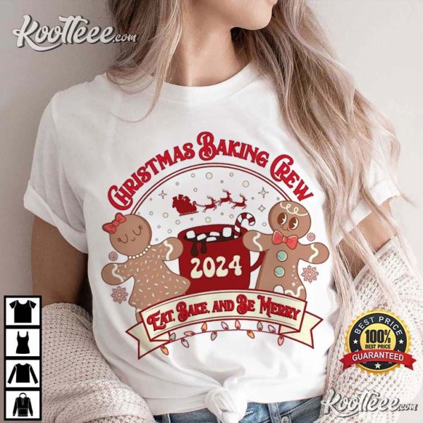 Christmas Baking Crew Gingerbread Baker T-Shirt