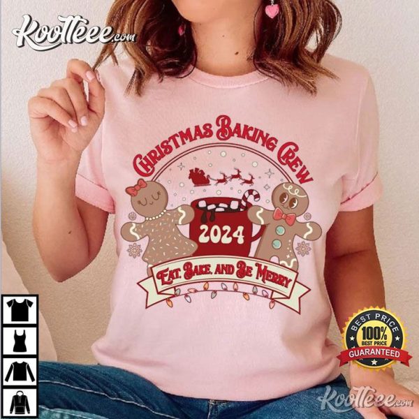 Christmas Baking Crew Gingerbread Baker T-Shirt