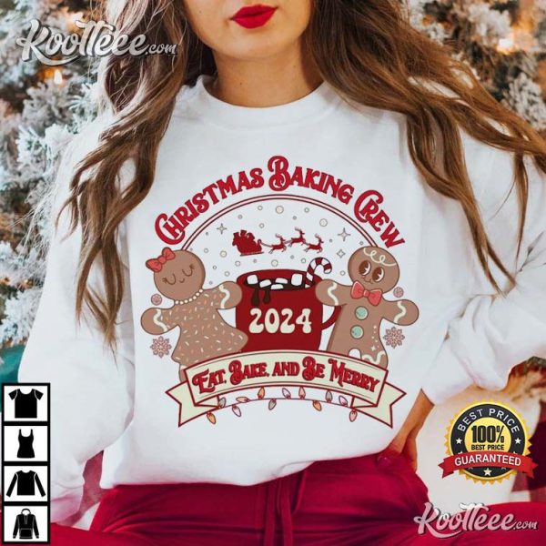 Christmas Baking Crew Gingerbread Baker T-Shirt