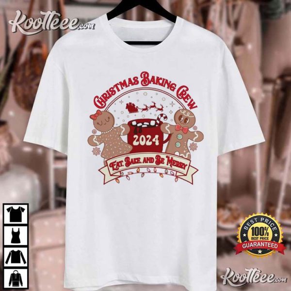 Christmas Baking Crew Gingerbread Baker T-Shirt