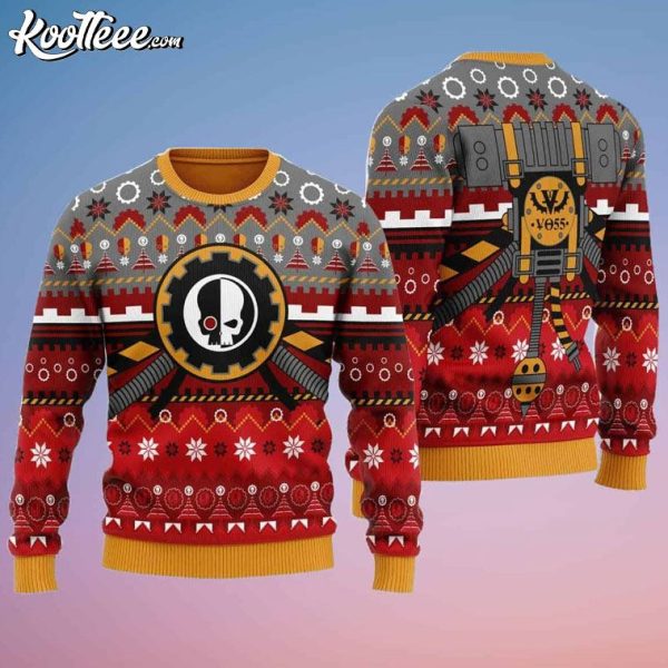 Adeptus Mechanicus Warhammer 40k Ugly Christmas Sweater