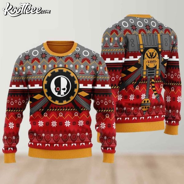 Adeptus Mechanicus Warhammer 40k Ugly Christmas Sweater